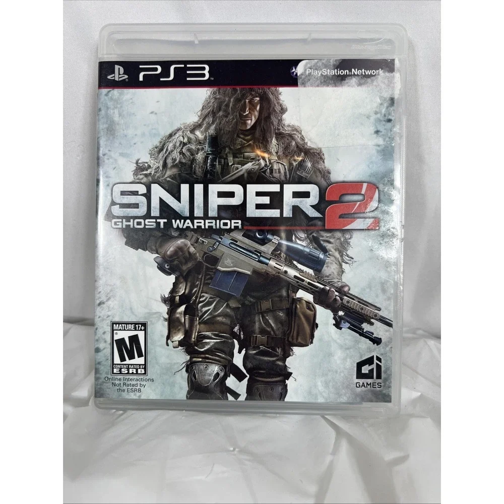 Sniper: Ghost Warrior‎ 2 Sony PlayStation 3 PS3 Game Complete With Manual